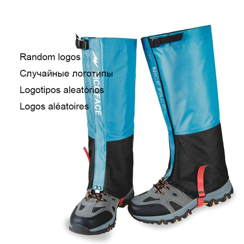 Waterproof Snow Leg Gaiters for Hiking, Camping, and Outdoor Activities