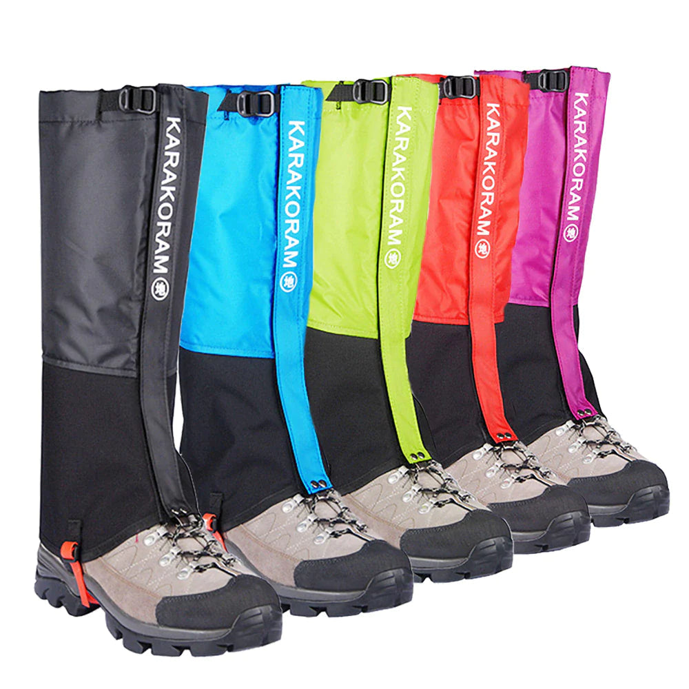 Waterproof Snow Leg Gaiters Hiking Boot Legging Shoes Warmer Shoe Cover Tourist Outdoor Camping Trekking Climbing Hunting