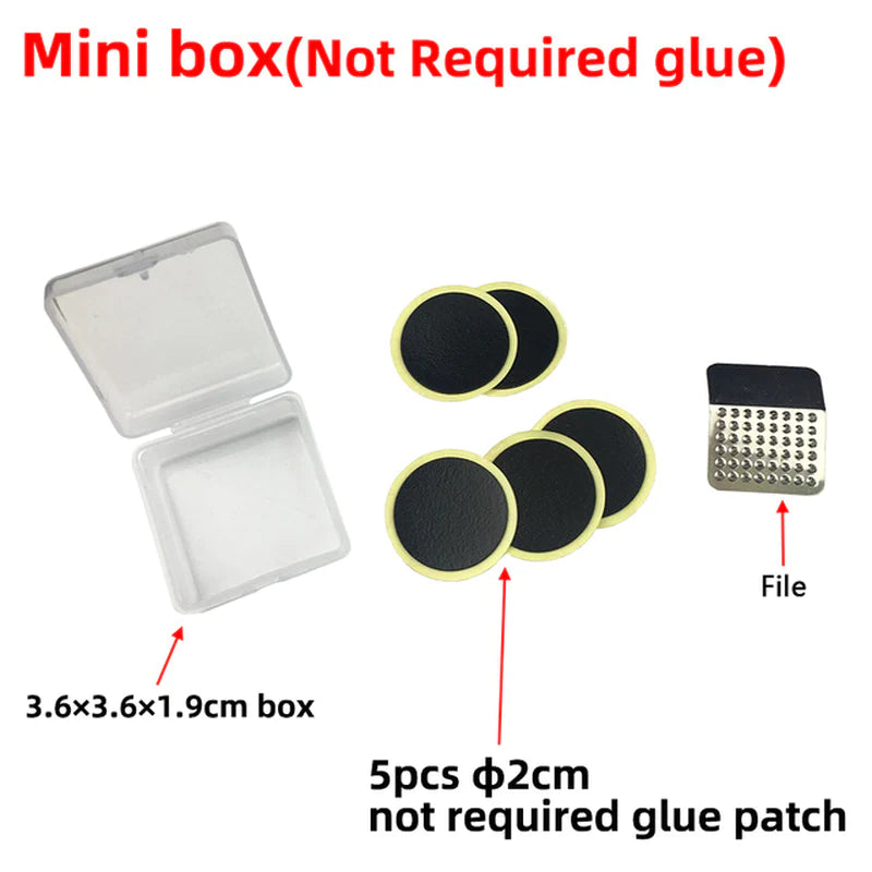 Brand New Bike Bicycle Flat Tire Repair Kit Tool Set Kit Patch Rubber Portable Fetal Best Quality Cycling Free Shipping