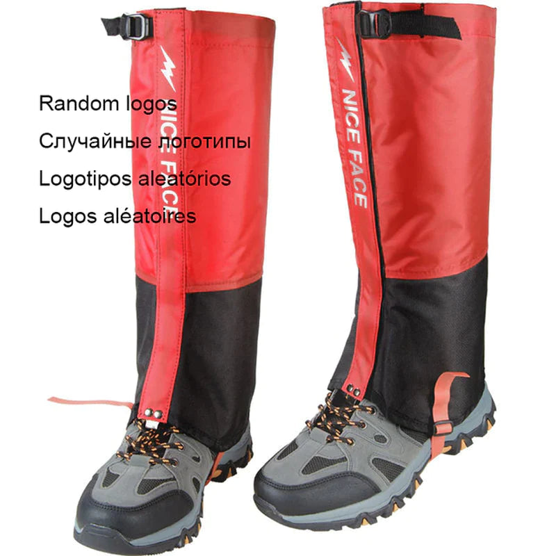 Waterproof Snow Leg Gaiters for Hiking, Camping, and Outdoor Activities